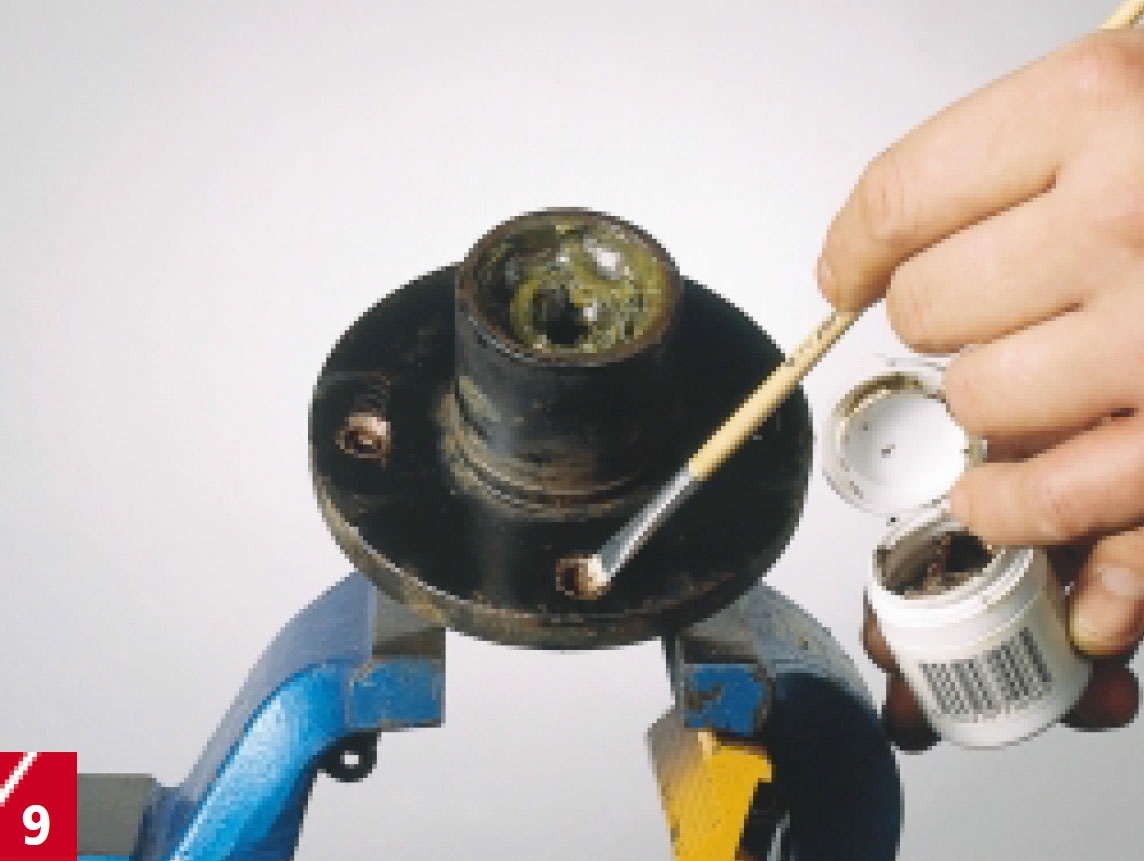 Smøre hjullager tilhenger