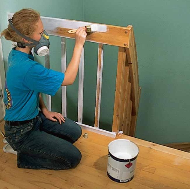 Maling af trappe: Mal hele trappen