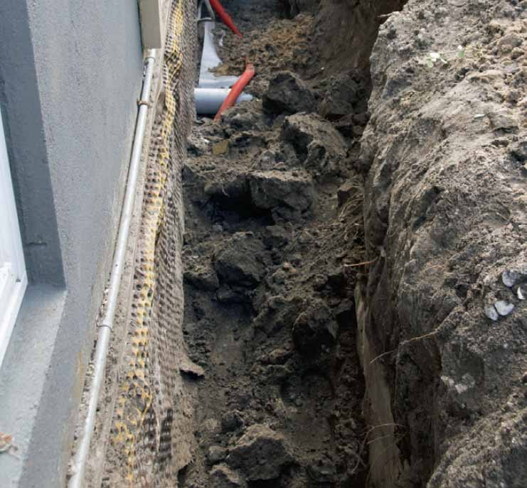 Omfangsdræn gør det selv I Grave dræn selv