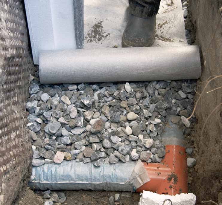 Omfangsdræn gør det selv I Grave dræn selv