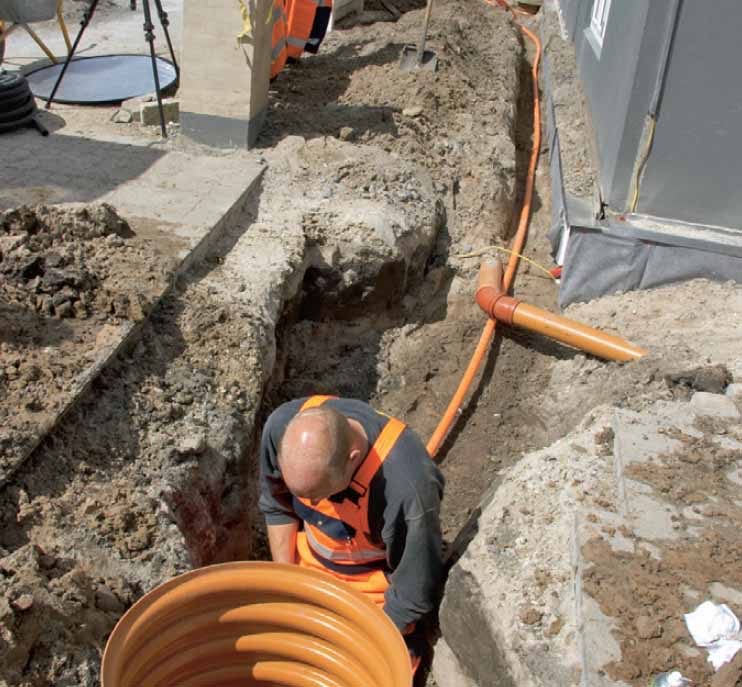 Omfangsdræn gør det selv I Grave dræn selv