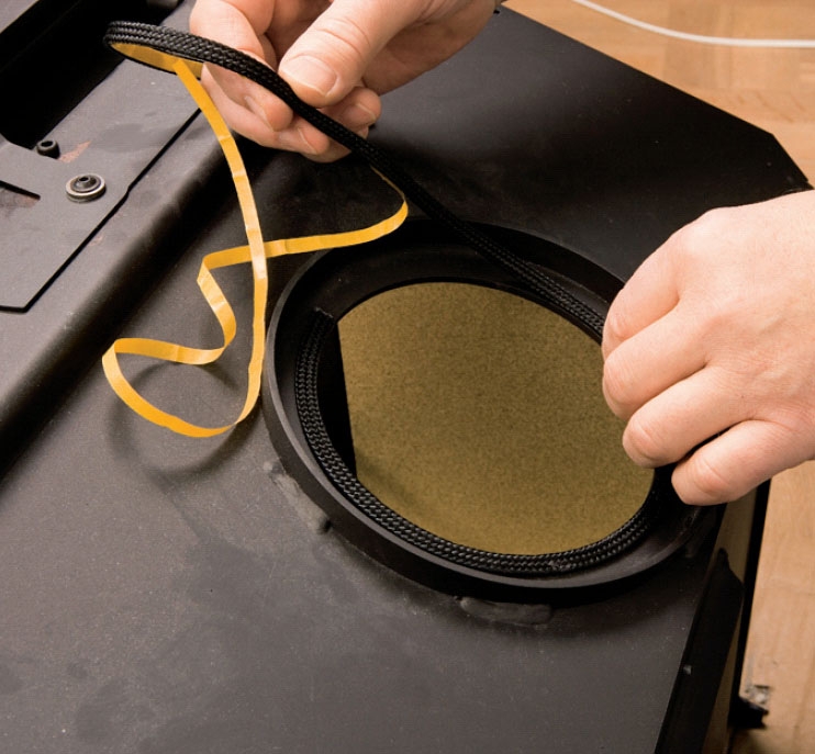 Braskassett: Runt hålet i kassetten