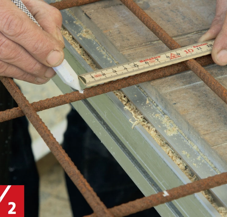 Spalje armeringsnät