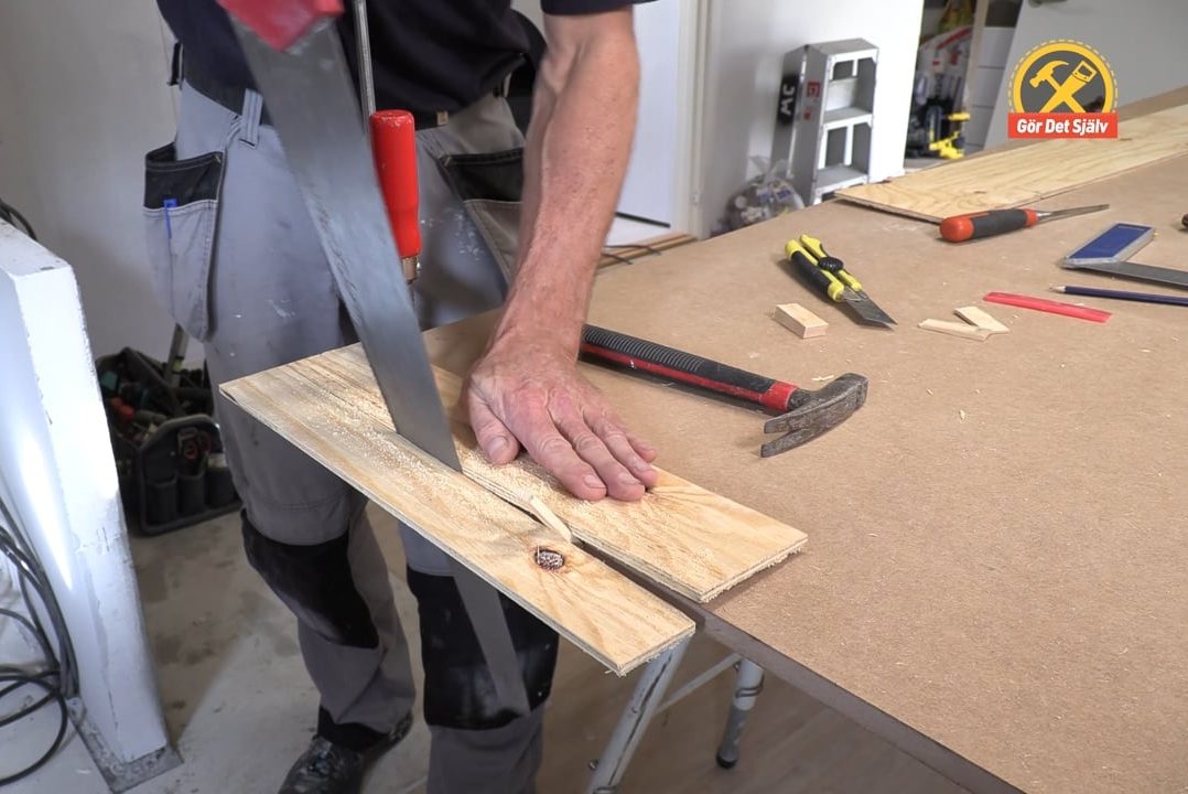 Undvik att sågen fastnar