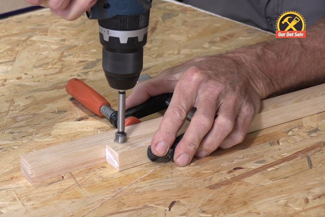 Bor halve huller - helt præcist