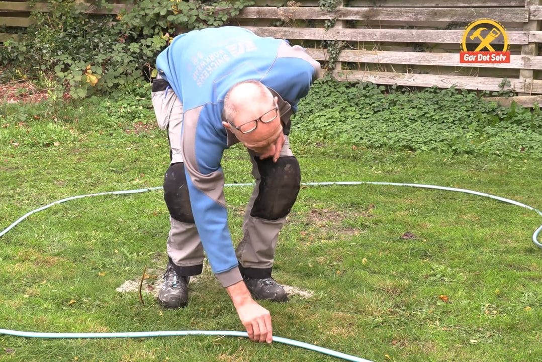 Mærk nemt op til havebedet