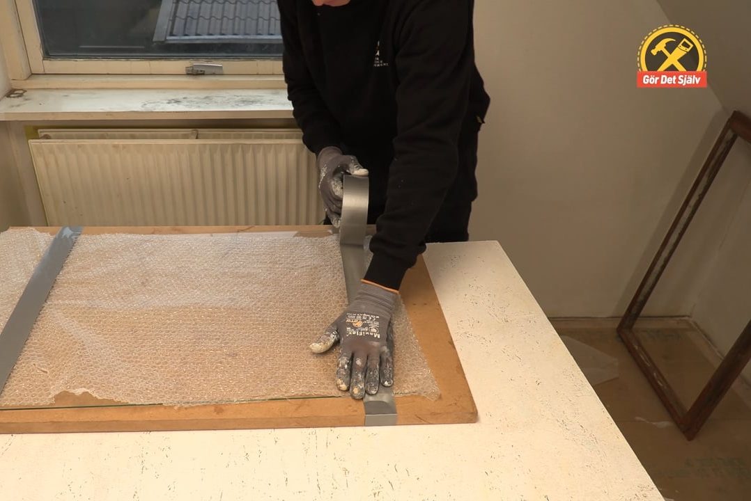 Skydda glaset under transport