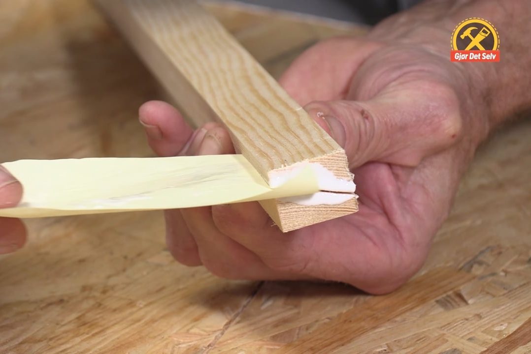 Lim i smale sprekker