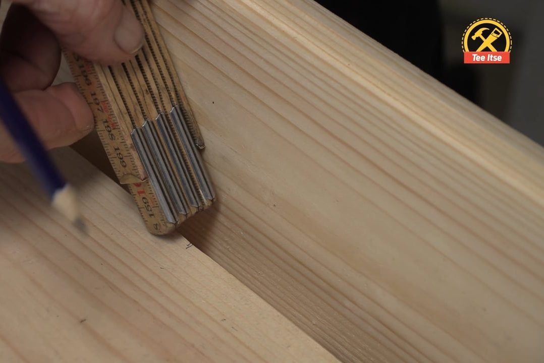 Käytä taittomittaa piirtomittana