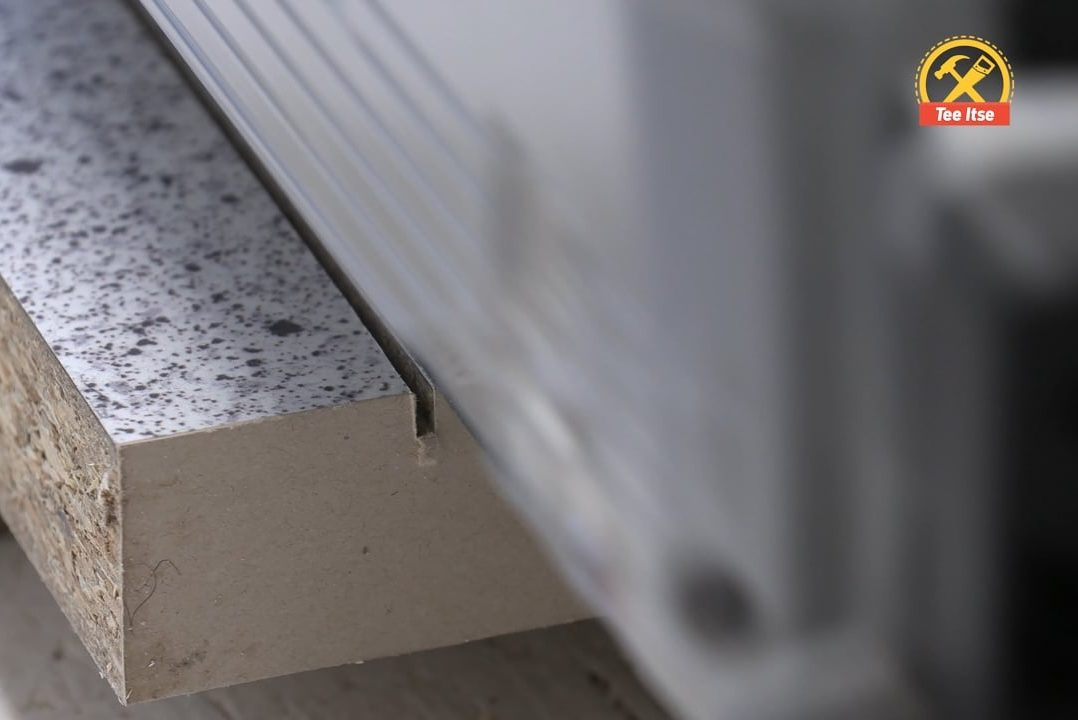 Siistit leikkauspinnat melamiinilevyyn