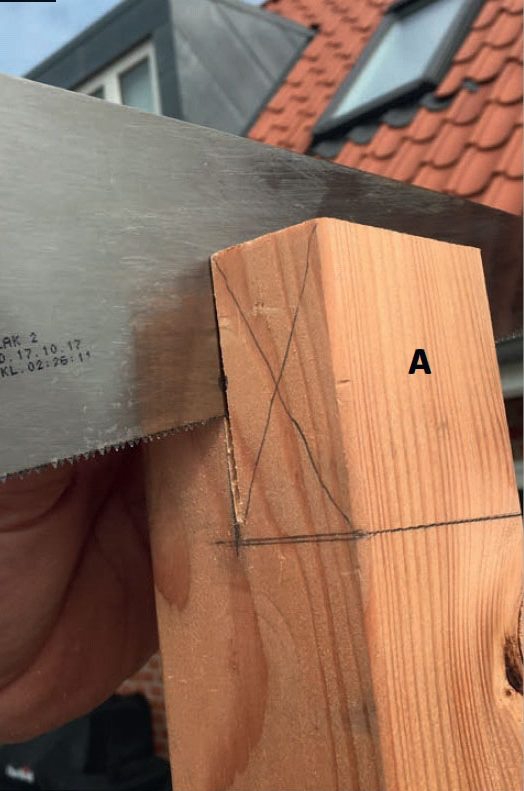 Overdækket terrasse træ