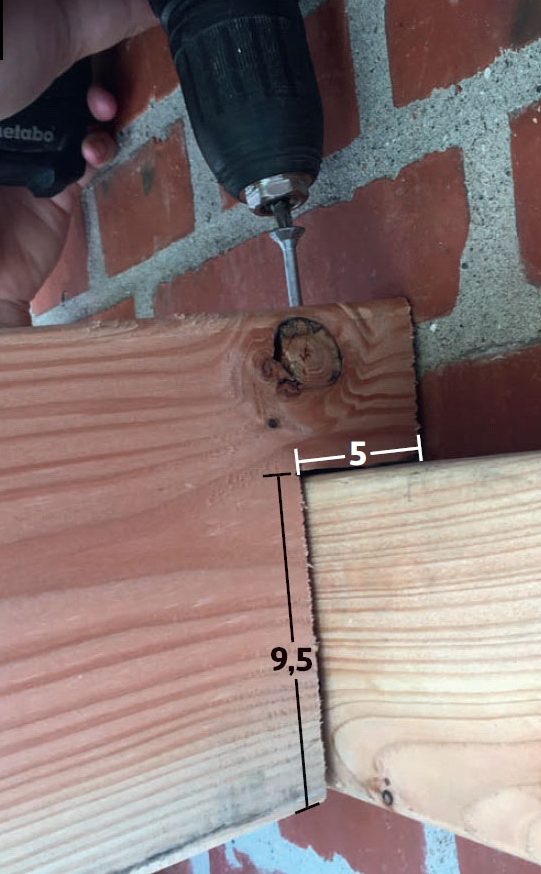 Overdækket terrasse træ