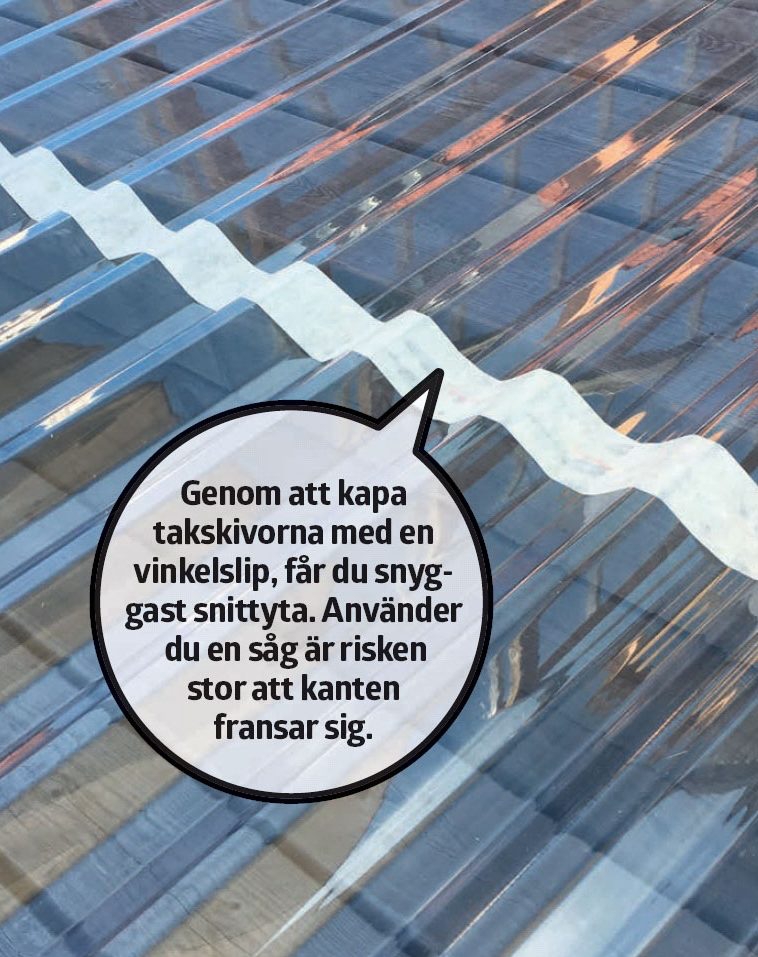 Bygga tak över altan