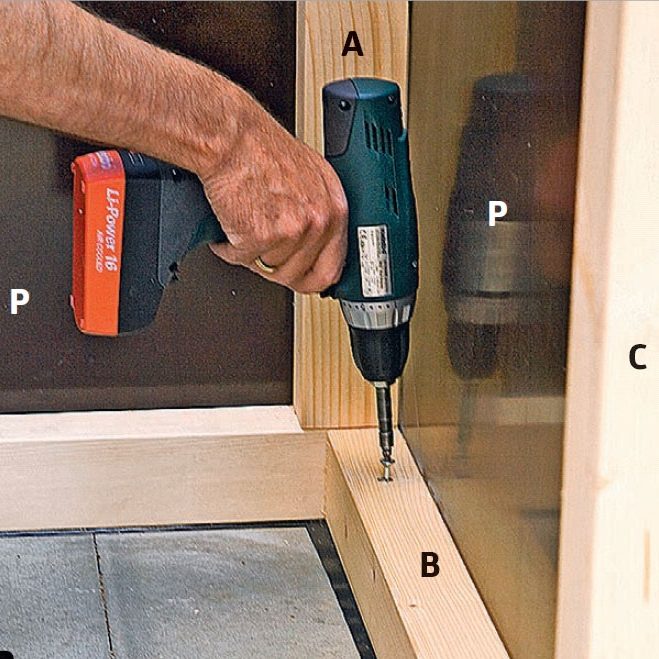 Listebeklædning Skur