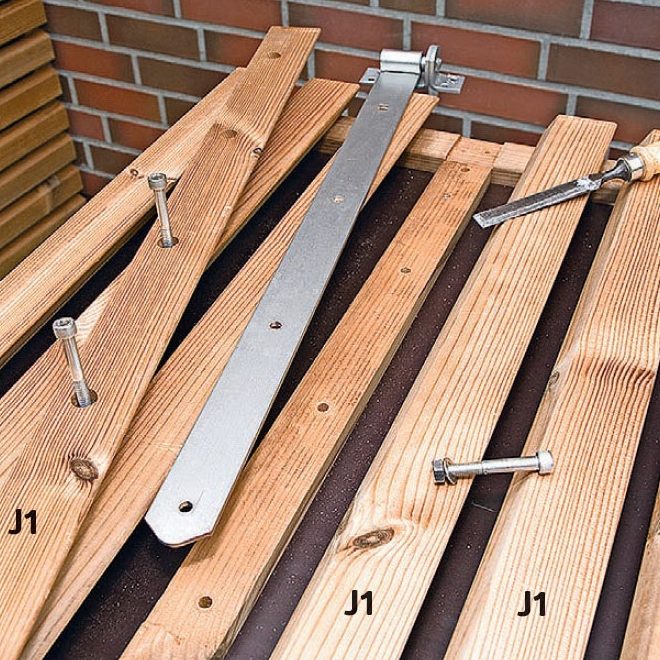 Listebeklædning Skur