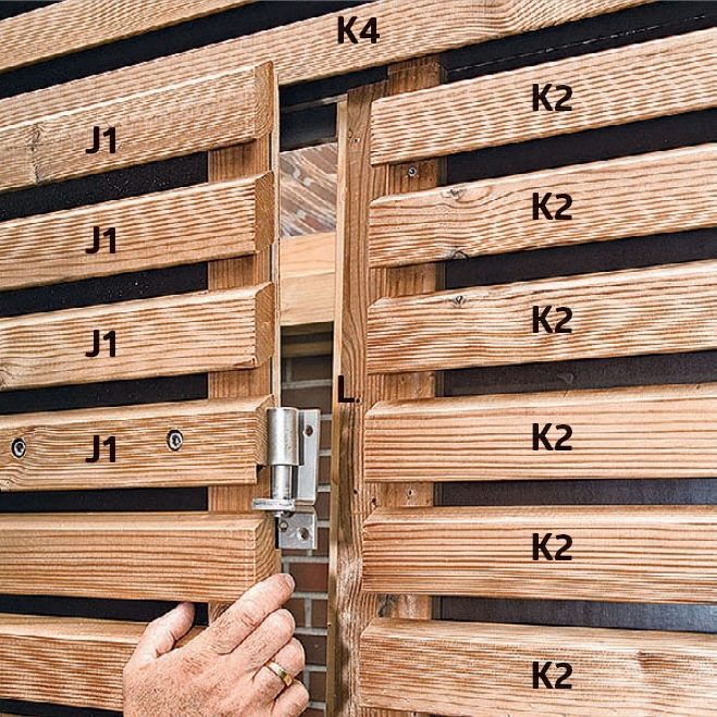 Listebeklædning Skur