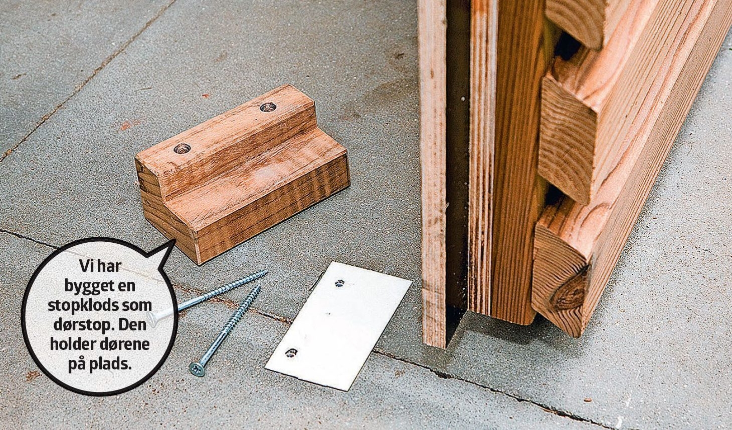 Listebeklædning Skur