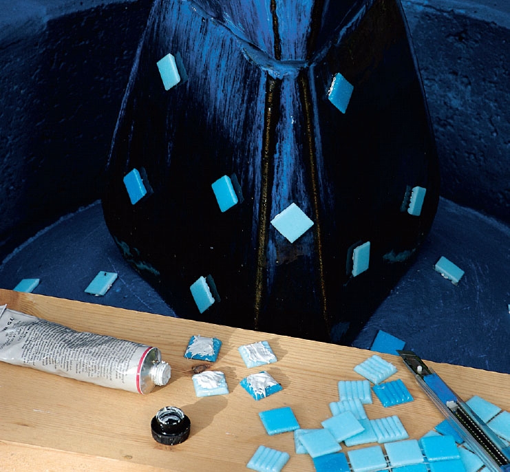 Lage fontene i hagen