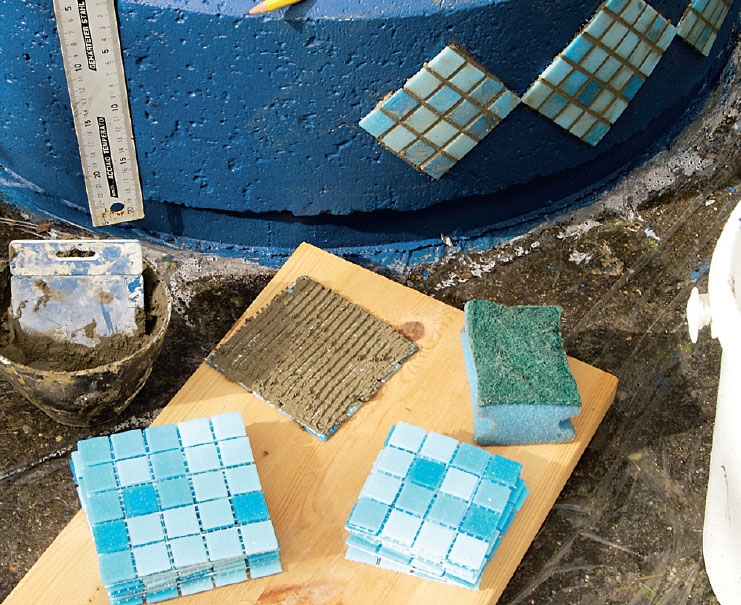 Bygga fontän trädgård