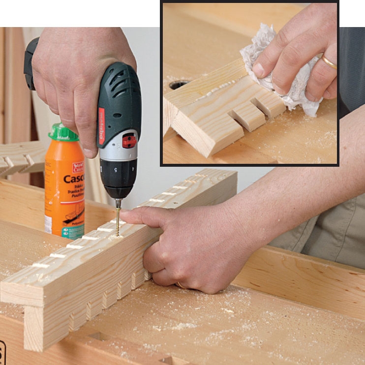 Sag til alle listene til varmepumpehus slik at de to listene danner en vinkel