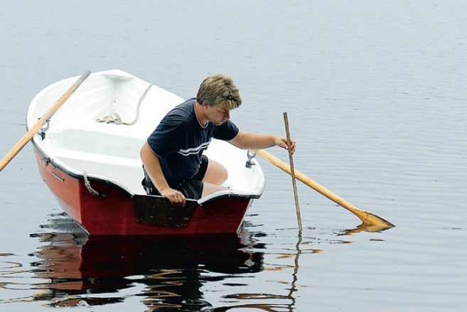 Tee itse laituri | Laituri kivien päälle