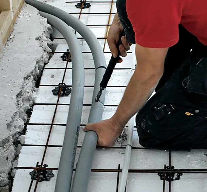 Etablering af støbt gulvvarme | Gør Det Selv