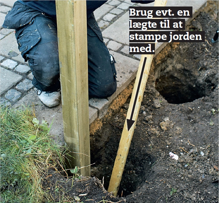 Halvtag byg selv: Sørg for at grave dyb