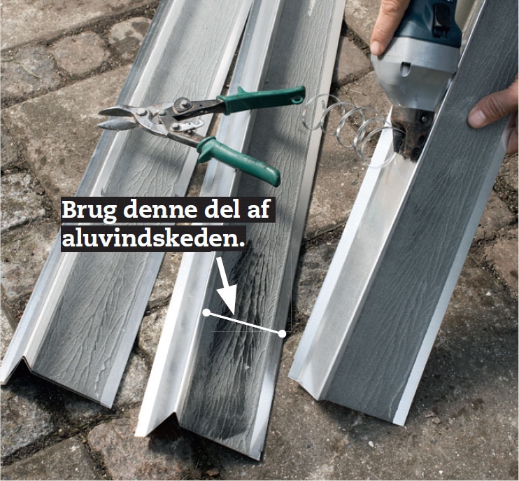 Halvtag byg selv: Lav en overgang mellem udhusets tag