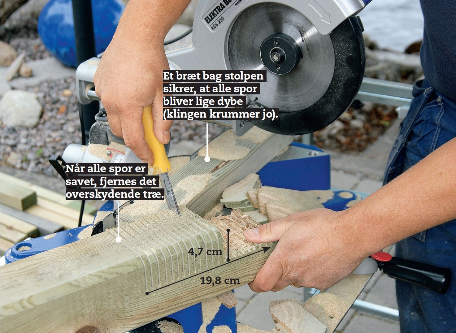 Byg en badebro af træ