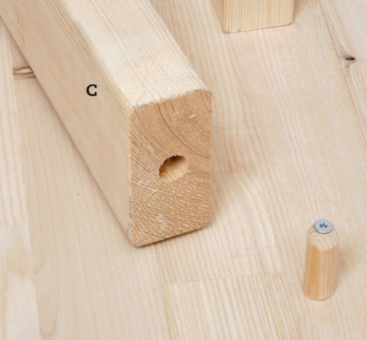 Hems DIY: Skru en stump 16 mm rundstok fast