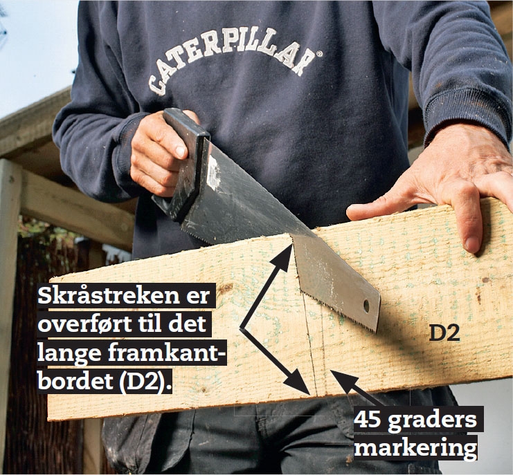 bygge tak over vedstabel