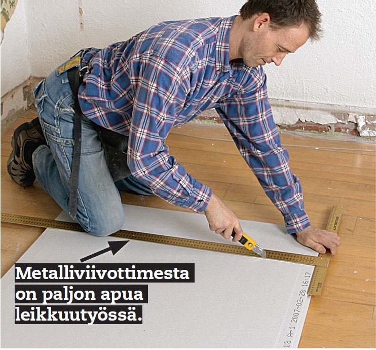 Näin helposti saat sileät seinät