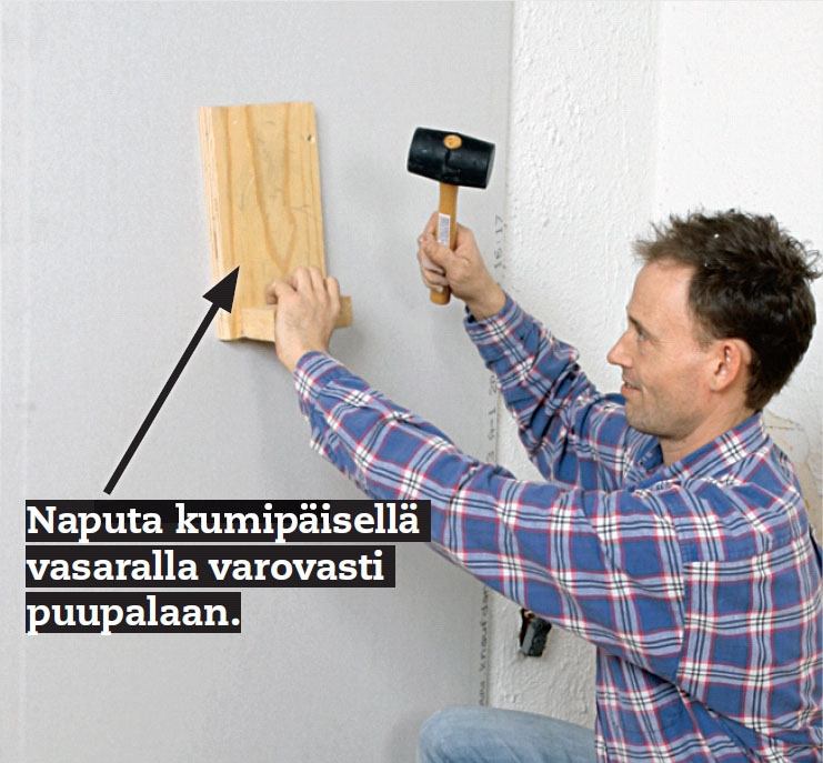 Näin helposti saat sileät seinät