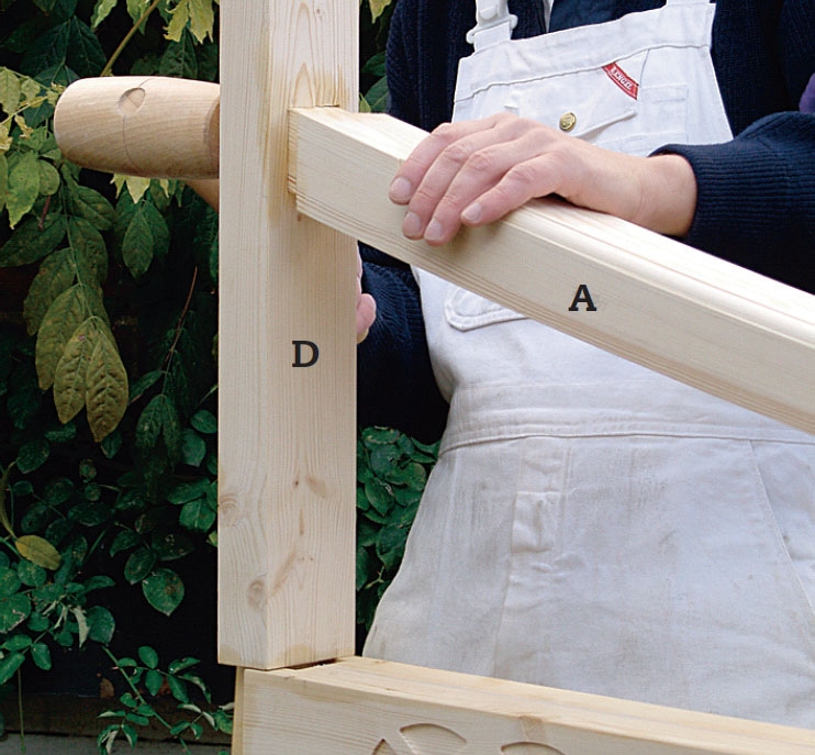 Glasstak: Hele konstruksjonen monteres sammen.