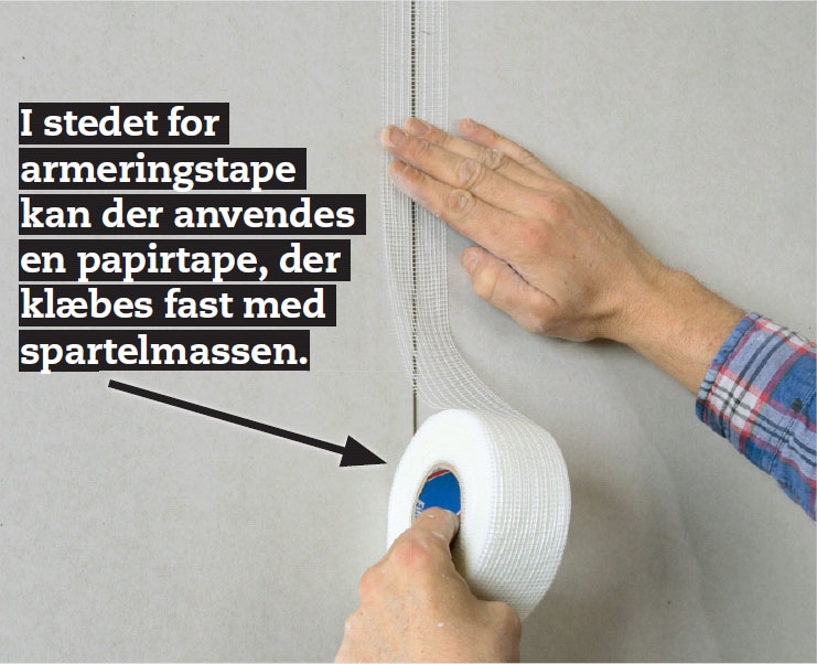 Opsætning af gipsplader på eksisterende væg