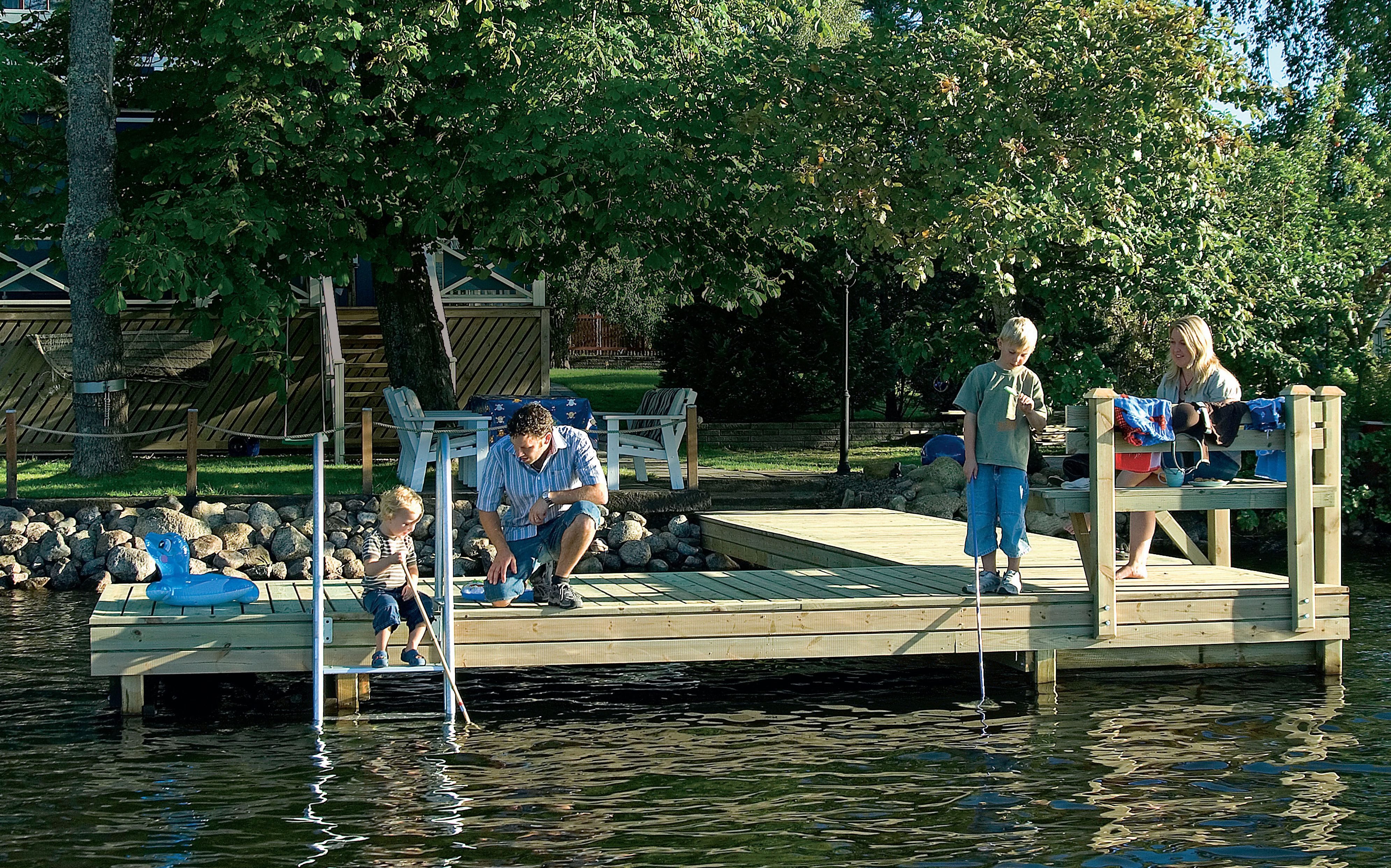 Bygga härlig brygga