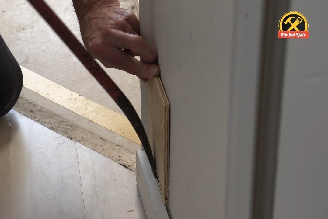 Slipp märken från kofoten