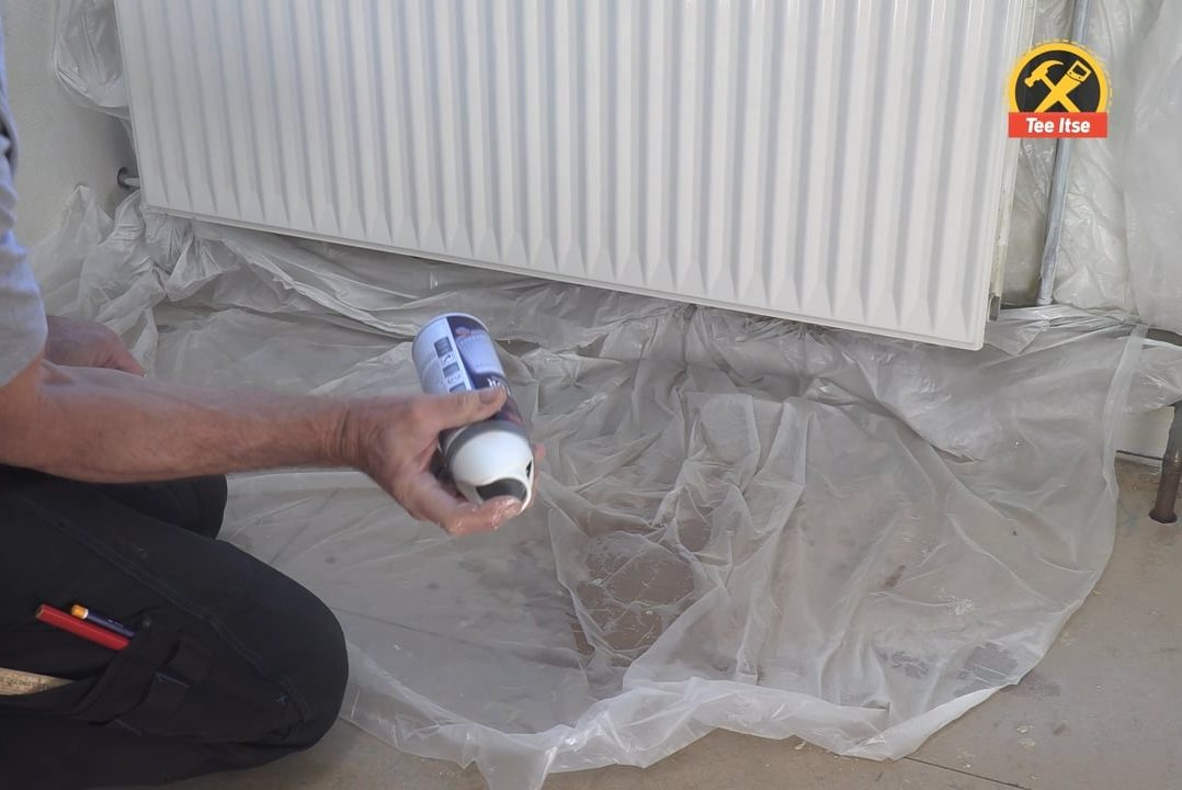 Estä spraypullon tukkeutuminen