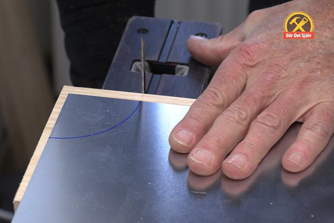 Stödskiva för tunna material