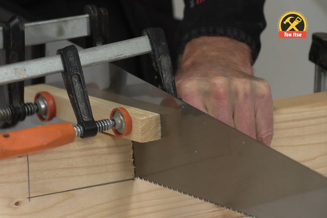 Syvyysrajoitin käsisahaan