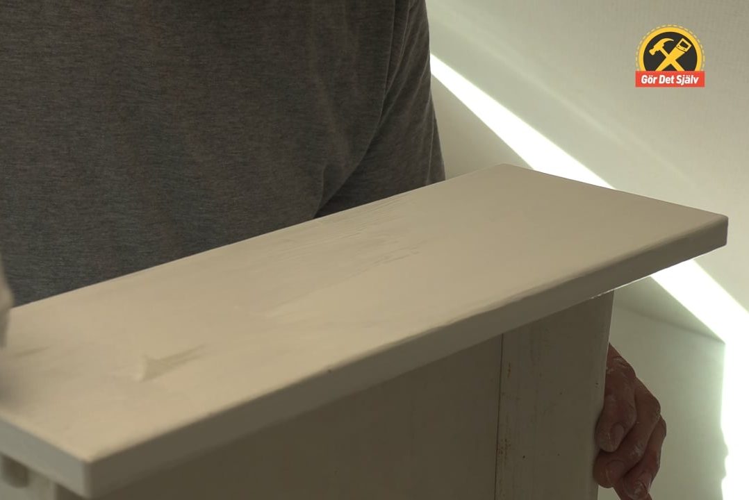 Snygg finish på måleriarbetet