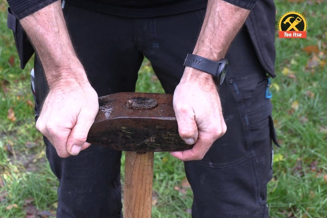 Ensiapu irronneelle vasaran päälle