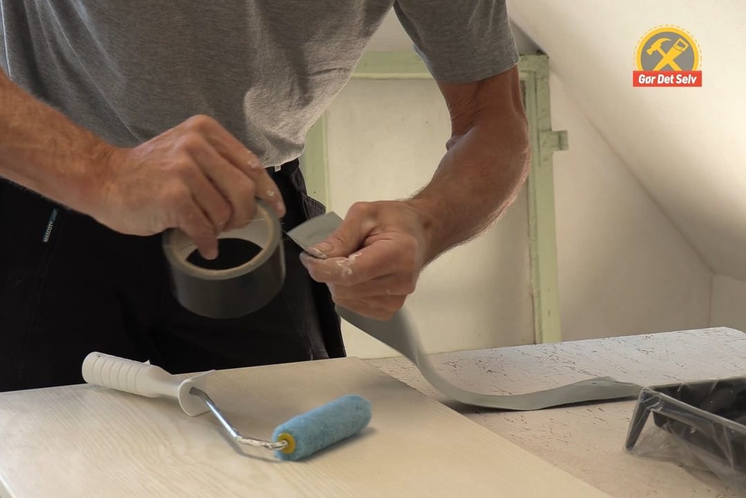 Undgå fnug fra malerrullen