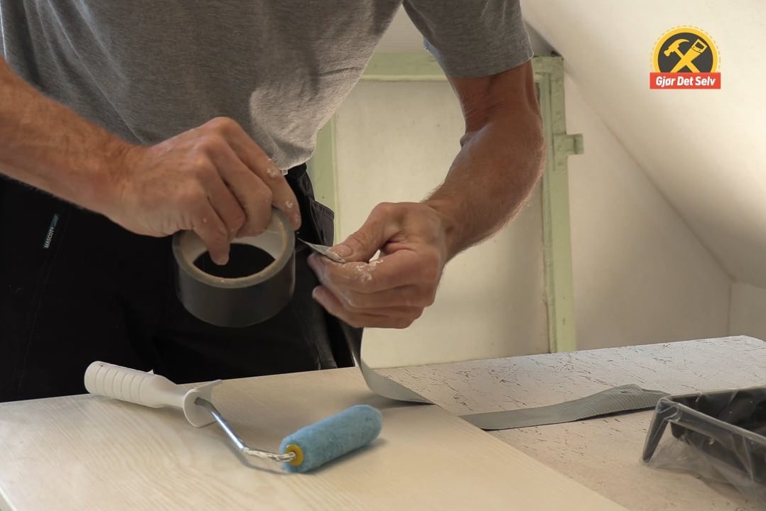 Unngå lo fra malerullen