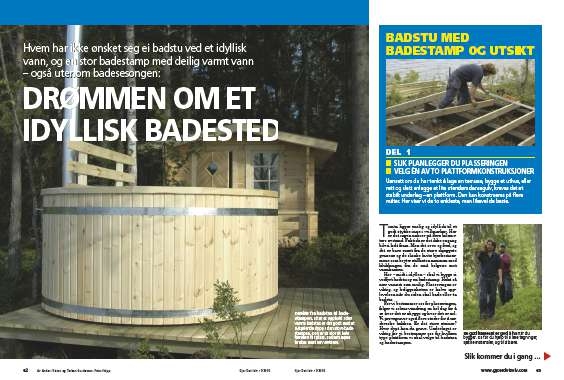 Slik bygger du et fundament på naturtomt