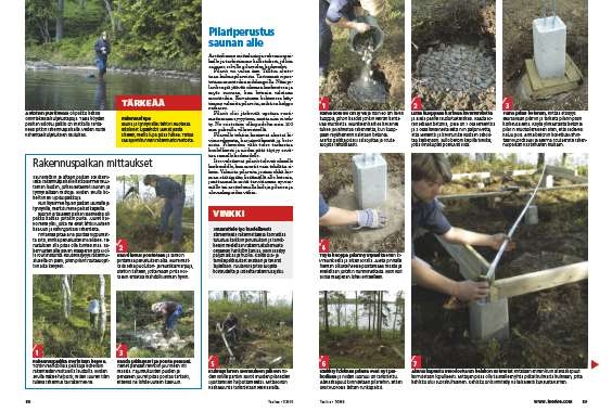 Näin rakennat perustukset epätasaiselle maalle