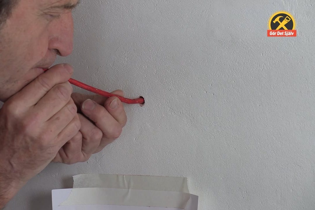 Blås bort borrdammet