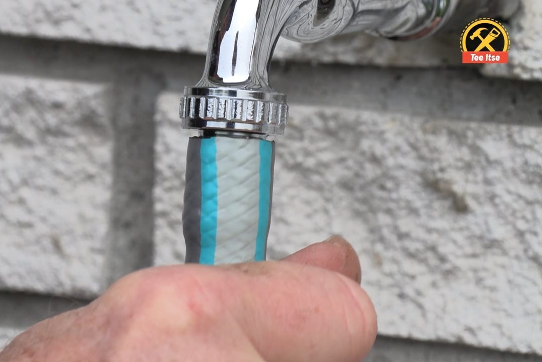 Lämmitä puutarhaletku sopivaksi