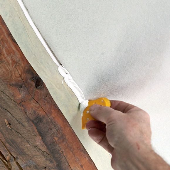 Frilagda bjälkar: Släta till fogen