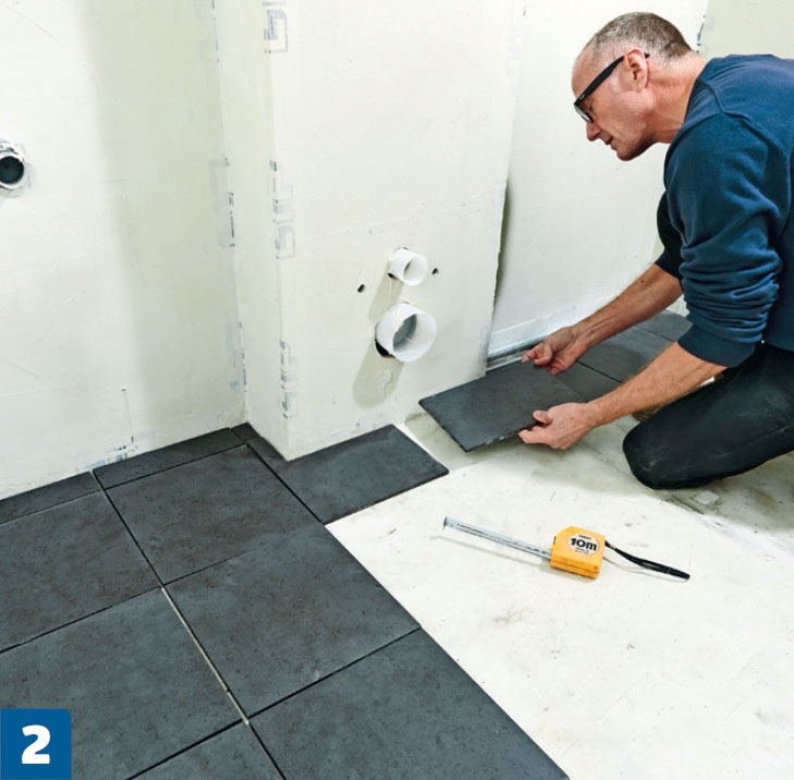 Legge fliser på bad